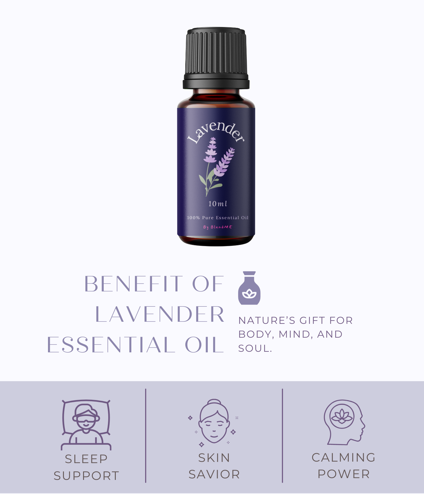 True Lavender Oil 10ml 法国薰衣草油