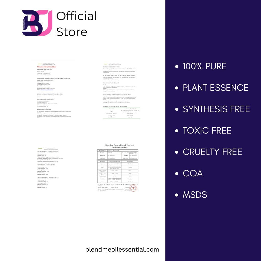 Eucalyptus Essential Oil 10ml 蓝胶尤加利精油
