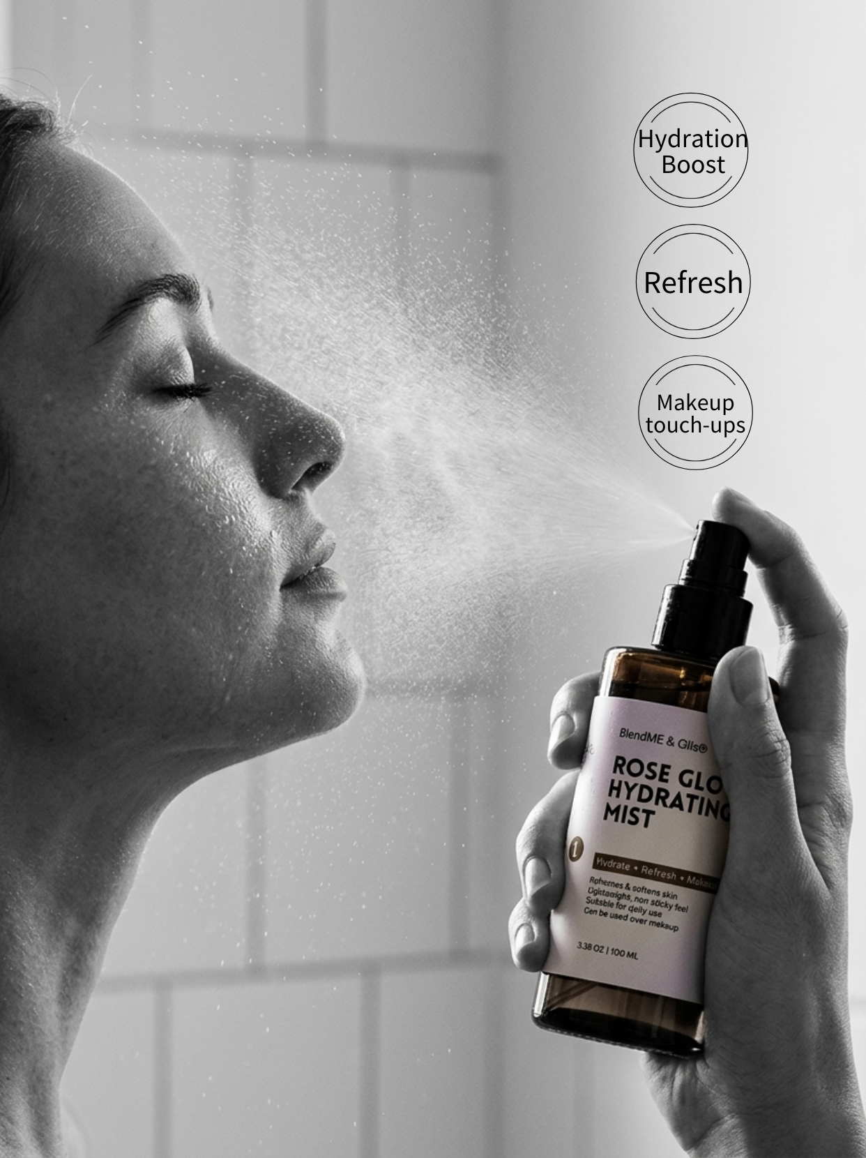 Rose Glow Hydrating Mist (Face & Body)