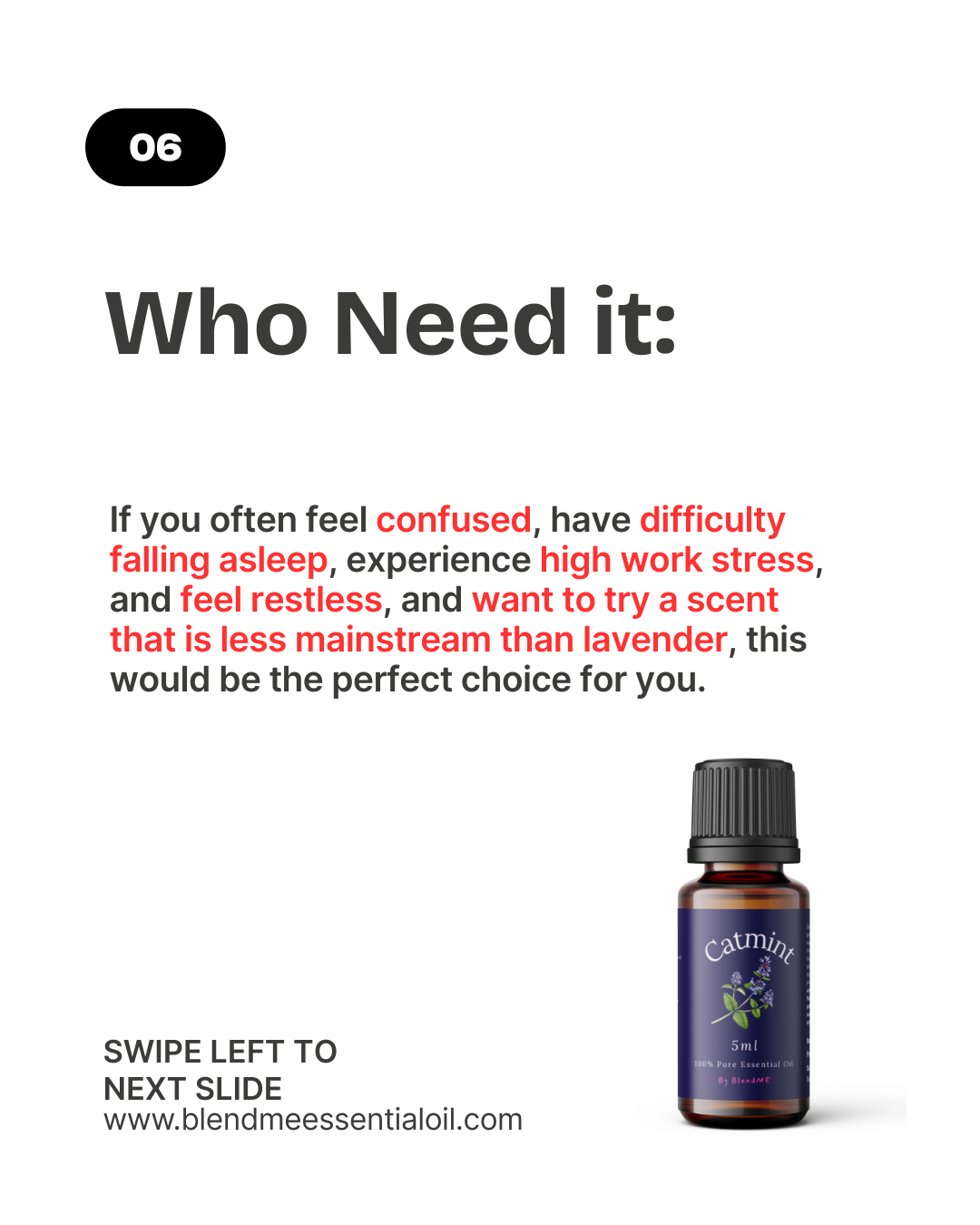 Catmint/Catnip Essential Oil 5ml  猫薄荷精油