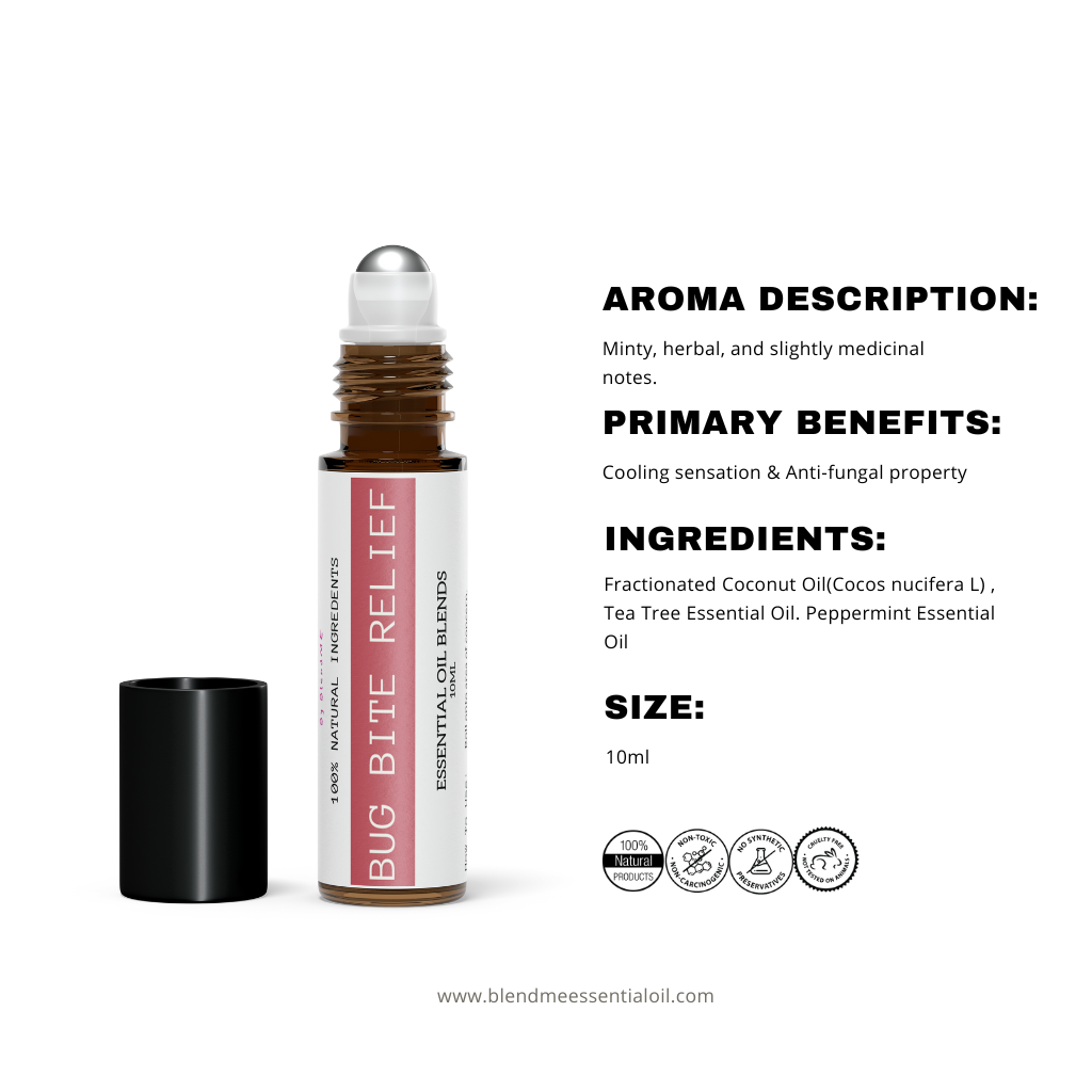 Bug Bite Relief Essential Oil Roll On Blend 10ml 蚊虫叮咬止痒