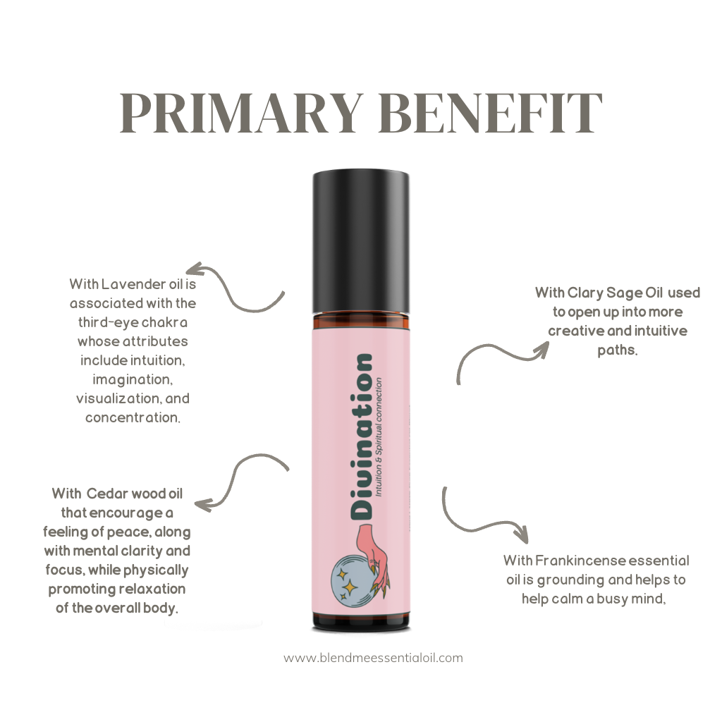 Divination Essential Oil Roll On Blend 10ml 占卜滚轮精油