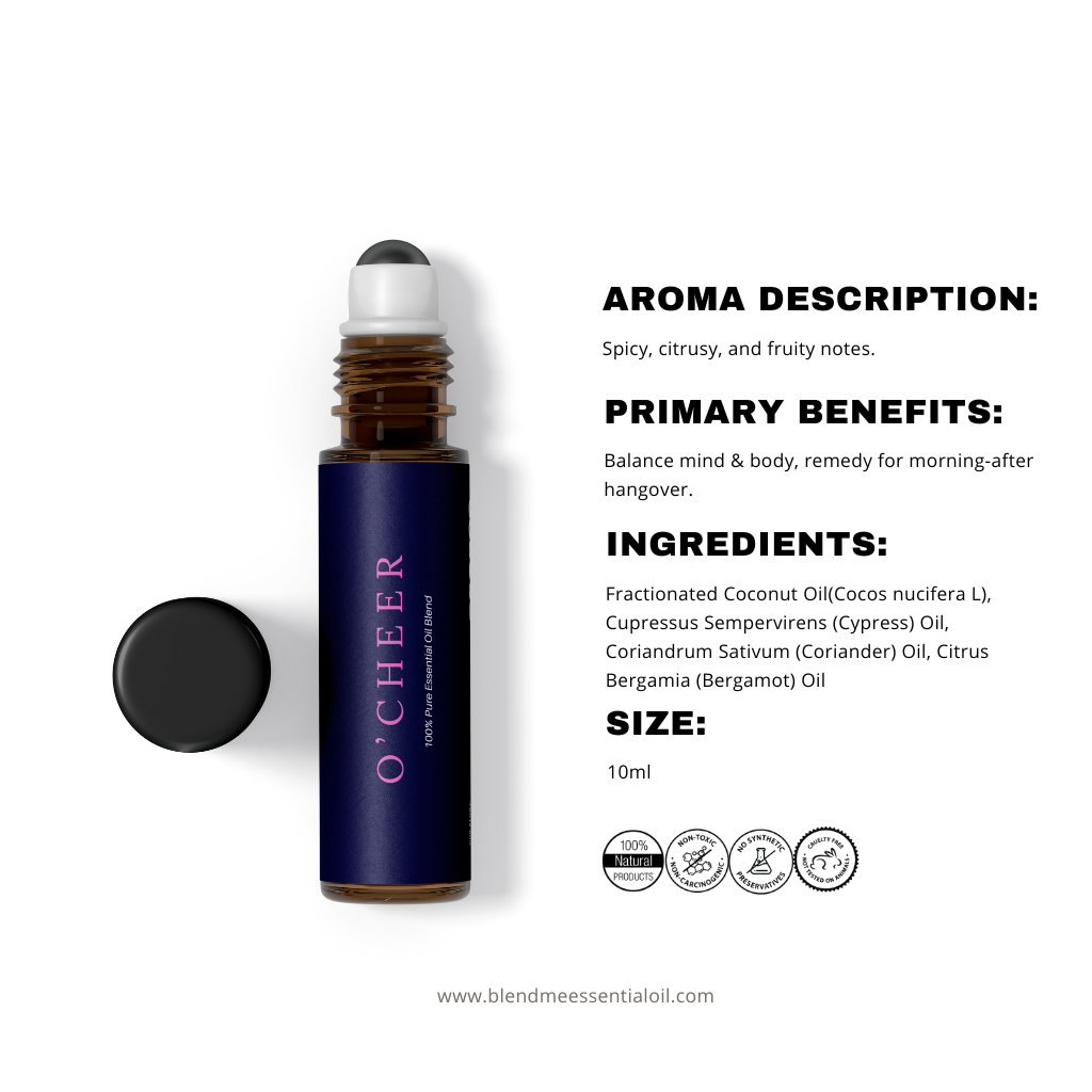 O'Cheer Essential Oil Roll On Blend 10ml
