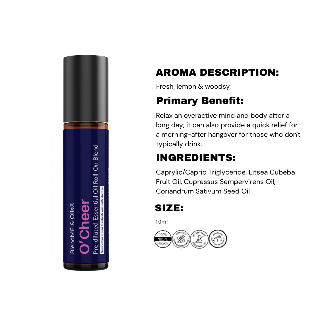 O'Cheer Essential Oil Roll On Blend 10ml
