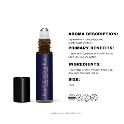 Ravensara Essential Oil Roll On Blend 10ml