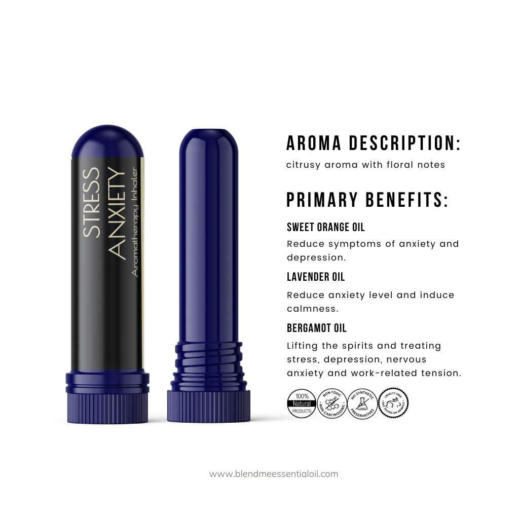 Stress Anxiety Relief Aromatherapy Inhaler