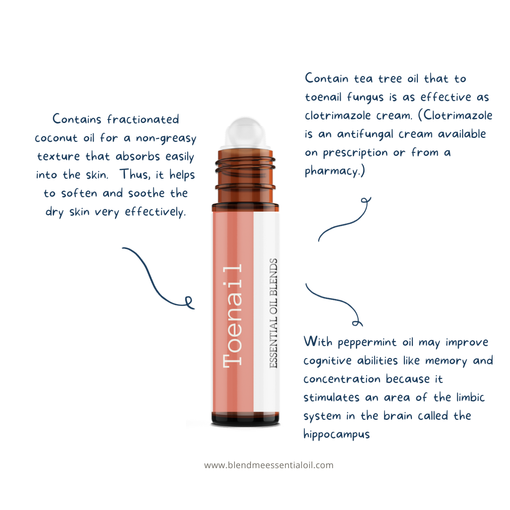 Toenail Care Essential Oil Roll On Blends 10ml