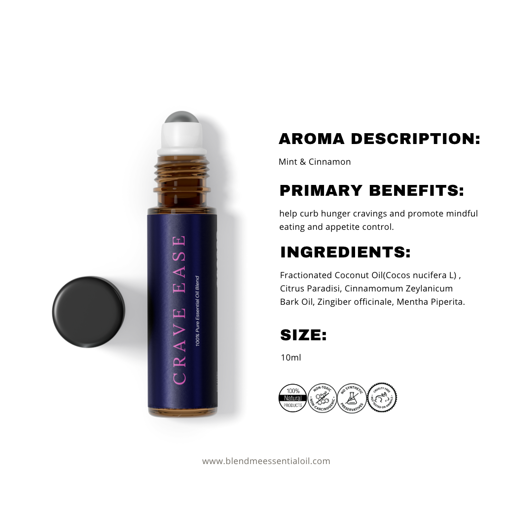 Crave Ease Essential Oil  Roll On Blend 10ml 正念饮食复方滚轮精油