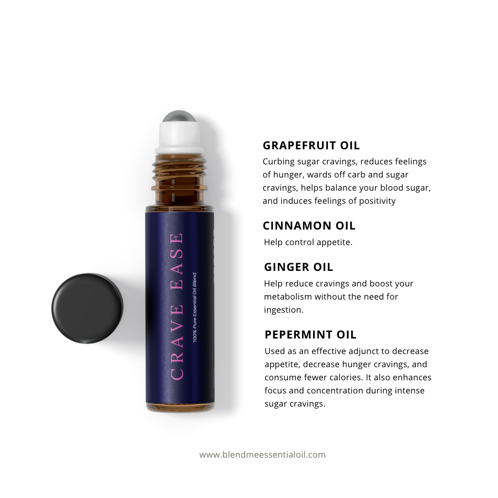 Crave Ease Essential Oil  Roll On Blend 10ml 正念饮食复方滚轮精油