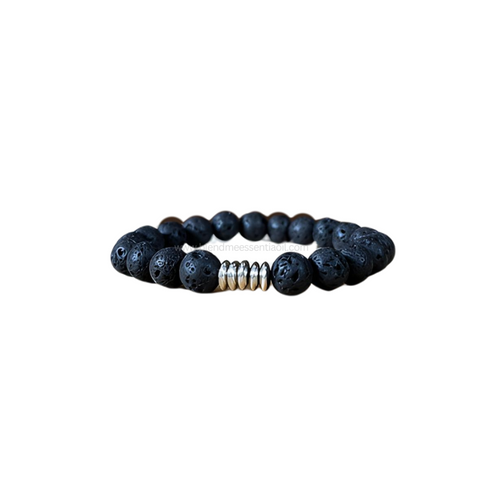 Aromatherapy Diffuser Bracelet (Black)
